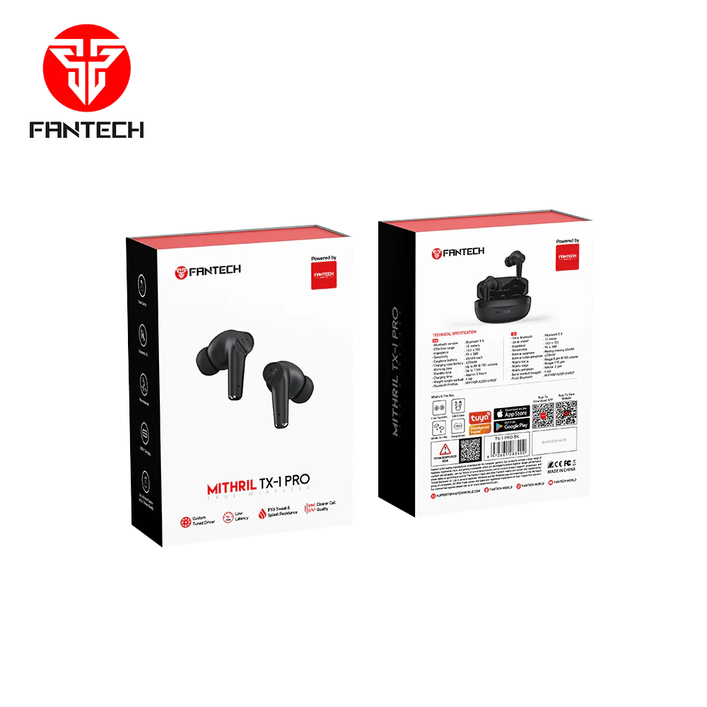FANTECH MITHRIL TX-1 PRO TRUE WIRELESS Earphones FANTECH MITHRIL TX-1 PRO TRUE WIRELESS Earphones